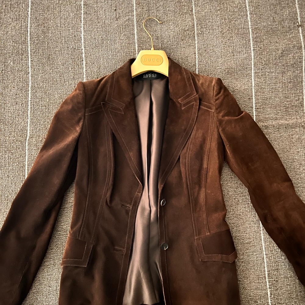 Gucci Women's Rich Brown Blazer